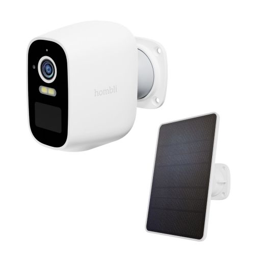 Hombli Battery Cam 2K + Solar Panel - 3W